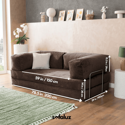 Confex Brown - Sofa Luz