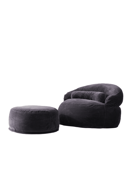 Sofio Poufs Anthracite - Sofa Luz