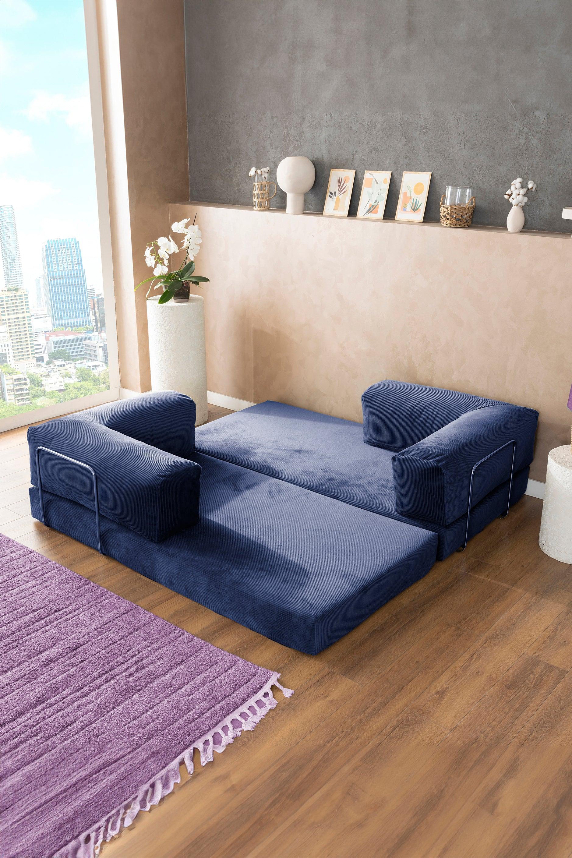 Confex Navy Blue - Sofa Luz