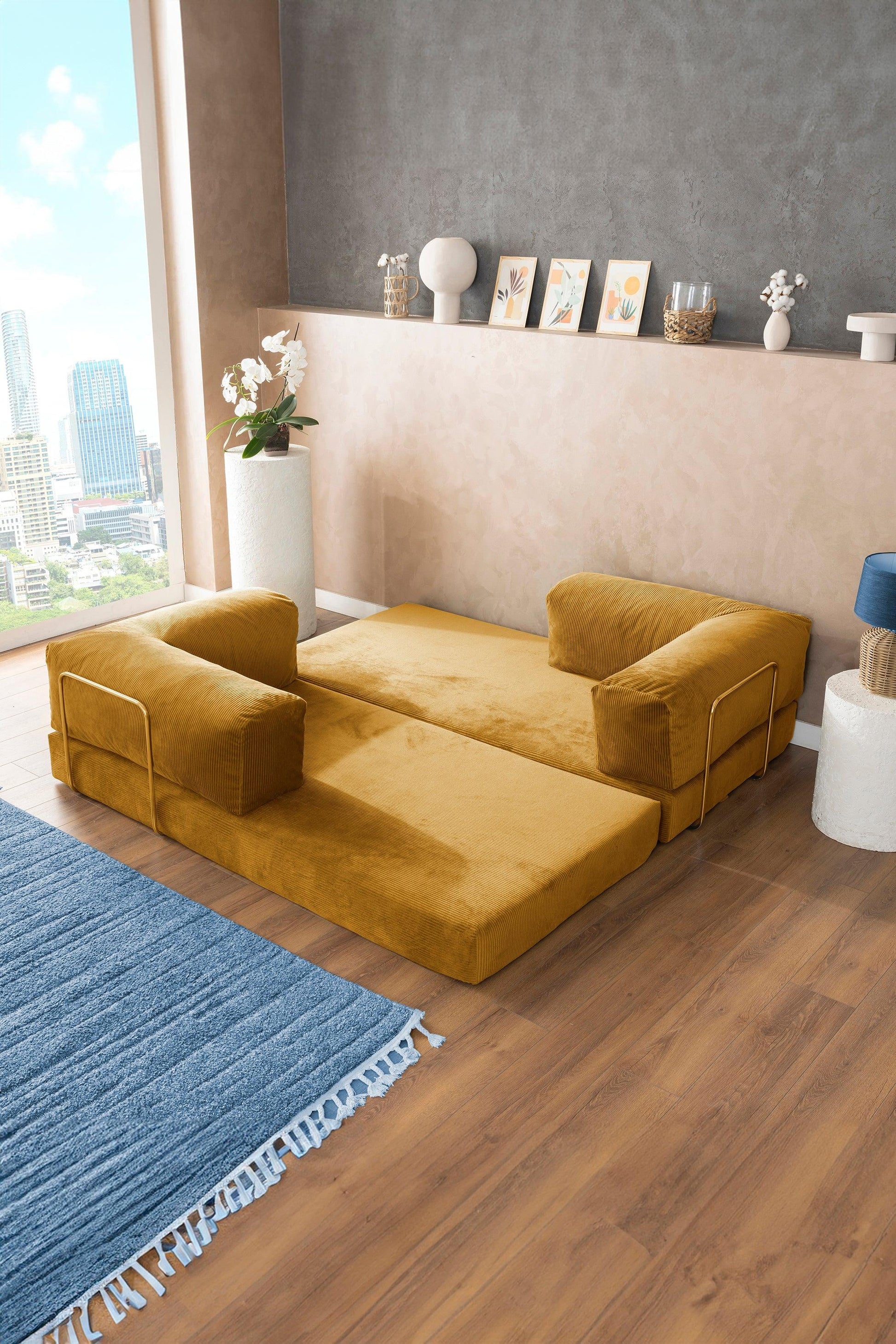 Confex Mustard - Sofa Luz