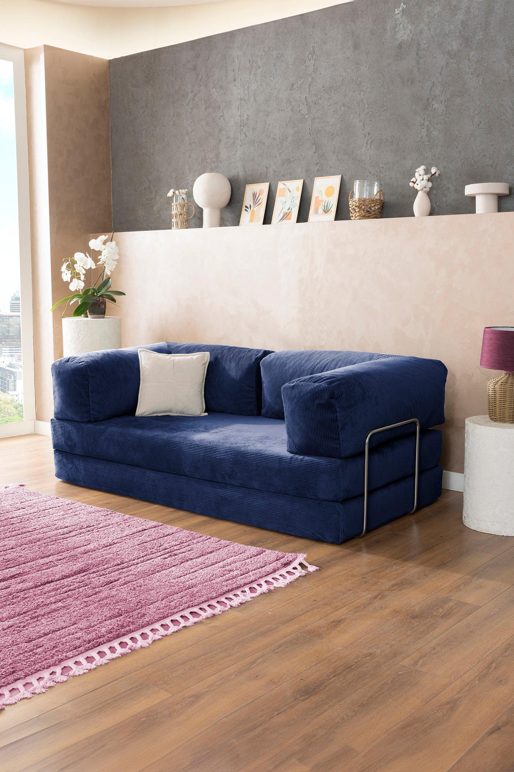 Confex Navy Blue - Sofa Luz