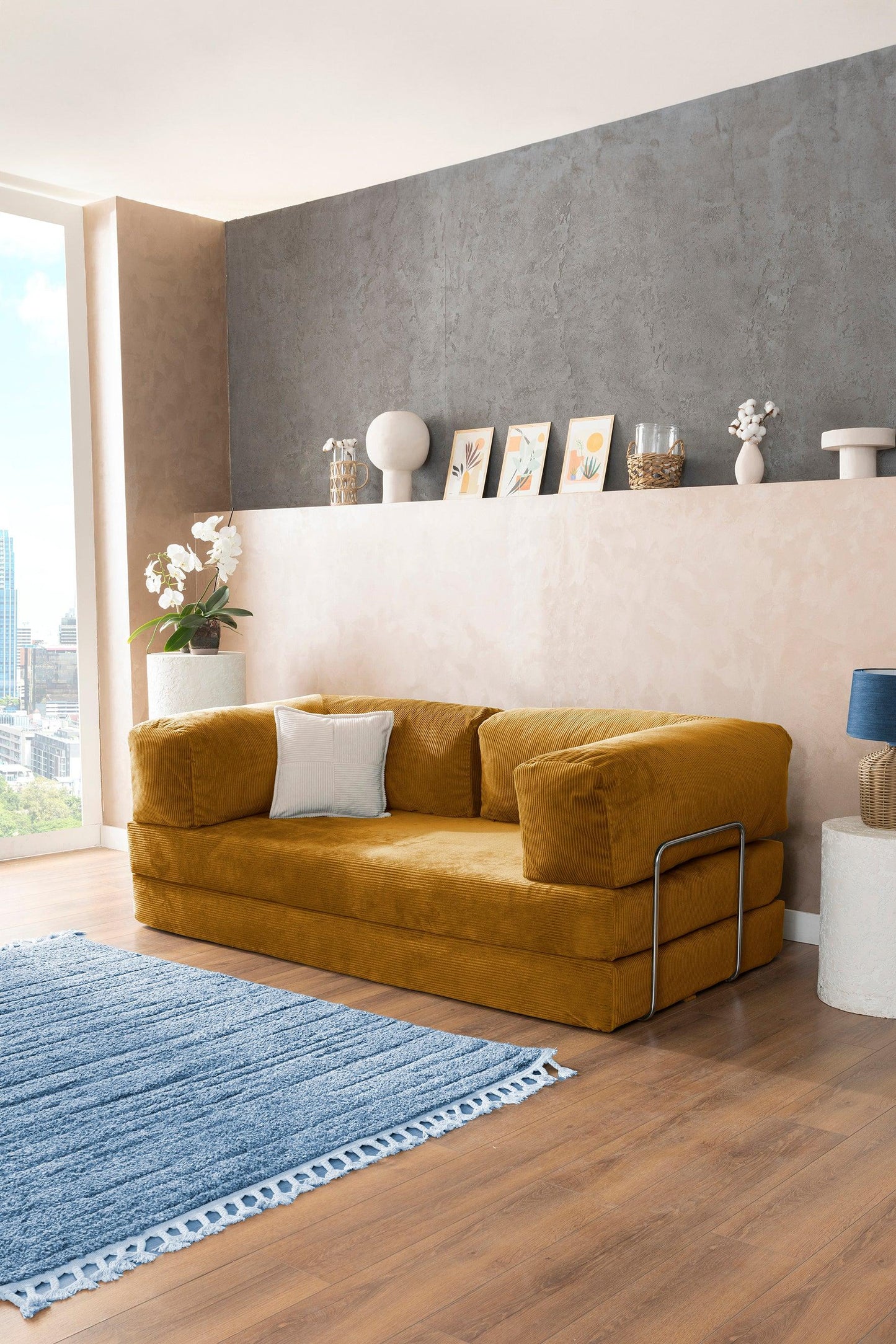 Confex Mustard - Sofa Luz