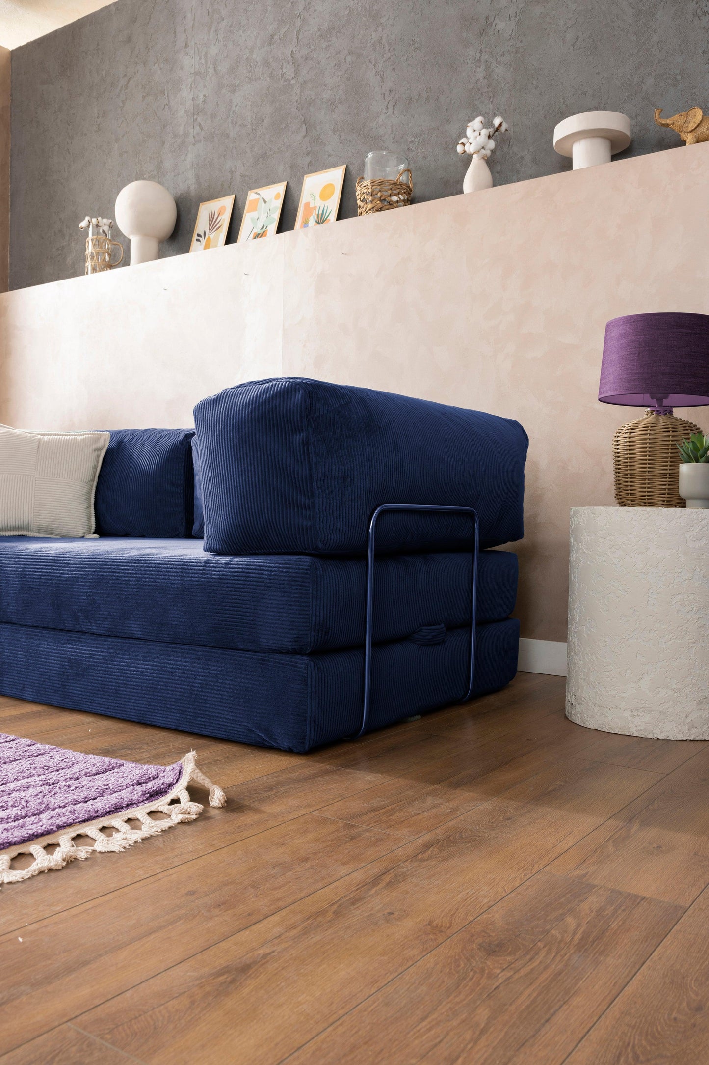 Confex Navy Blue - Sofa Luz