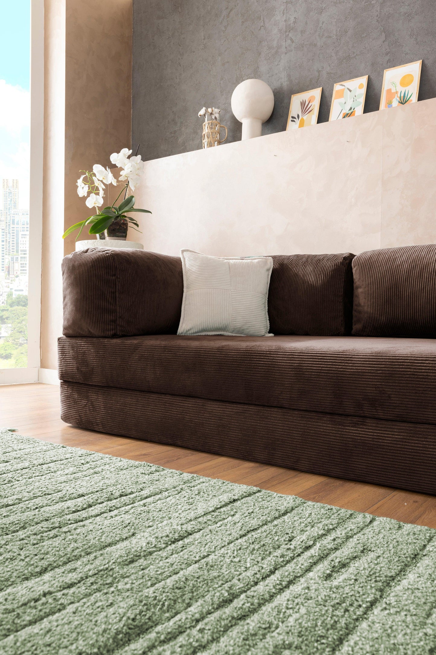 Confex Brown - Sofa Luz