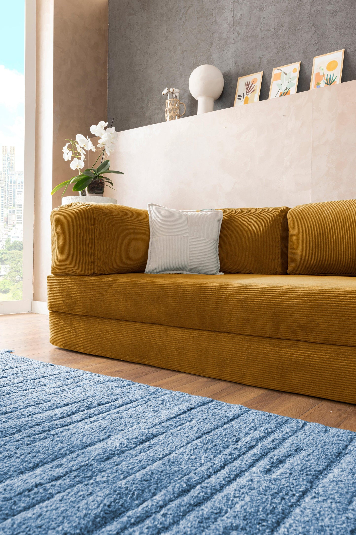 Confex Mustard - Sofa Luz