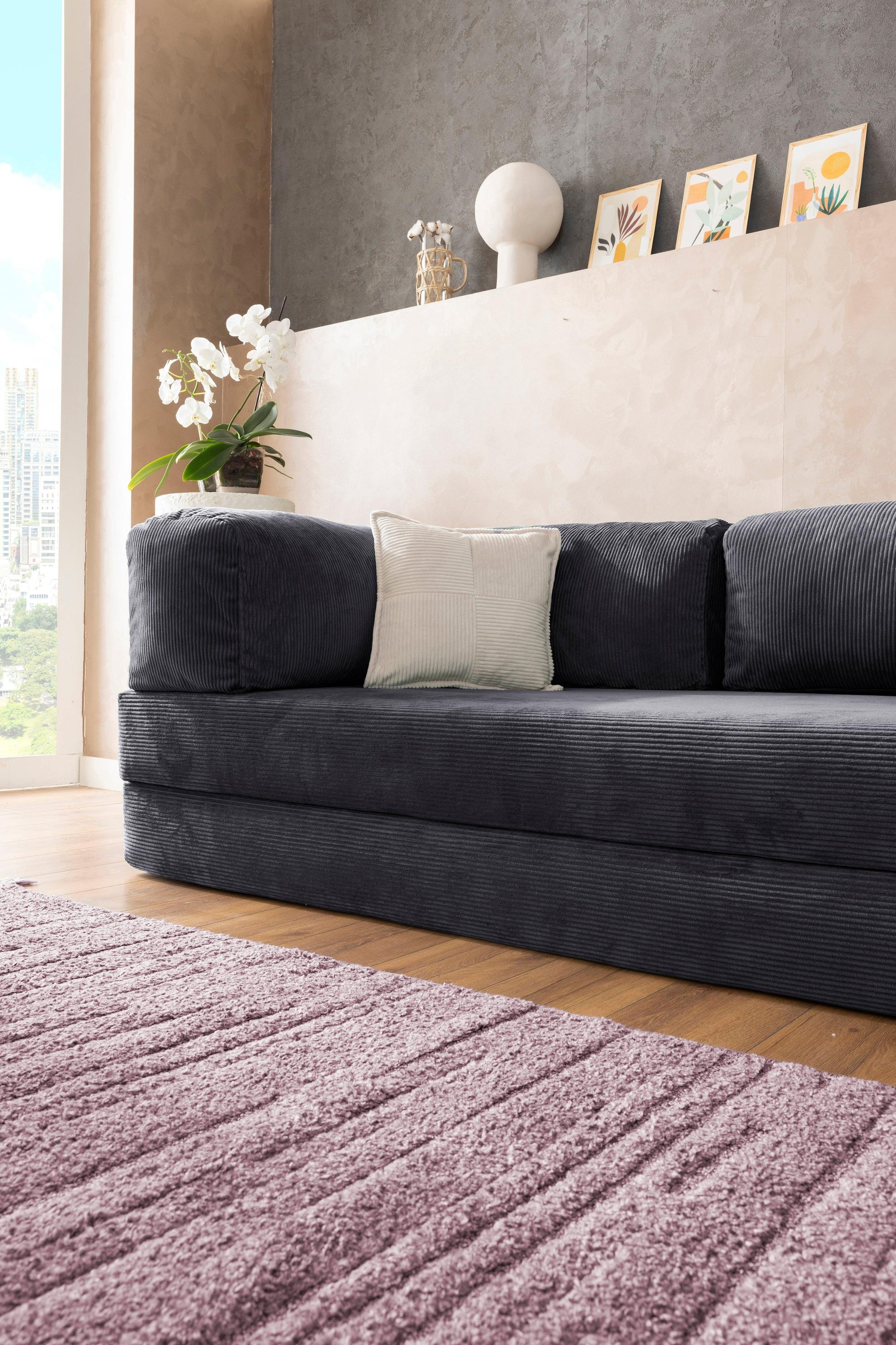 Confex Anthracite - Sofa Luz