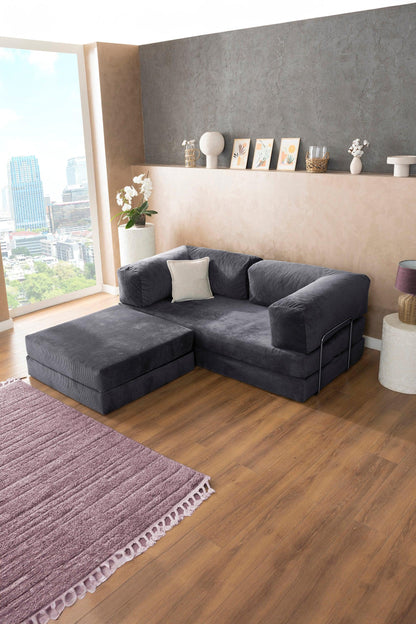 Confex Anthracite - Sofa Luz