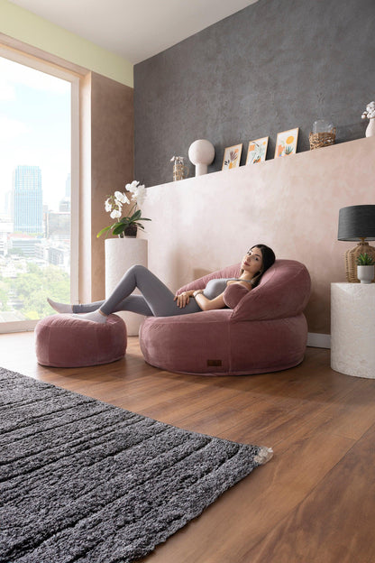 Sofio Poufs Pink - Sofa Luz