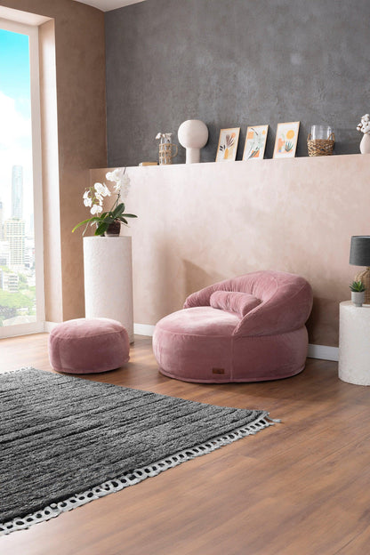 Sofio Poufs Pink - Sofa Luz