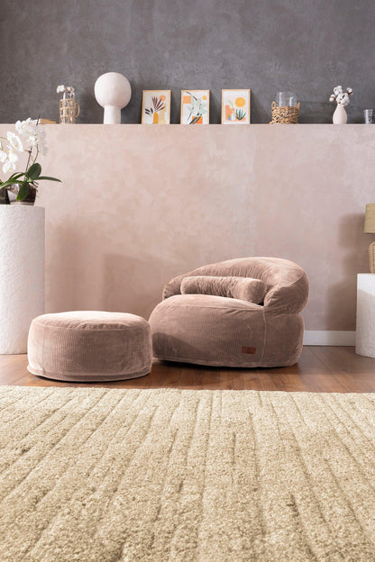 Sofio Poufs Beige - Sofa Luz