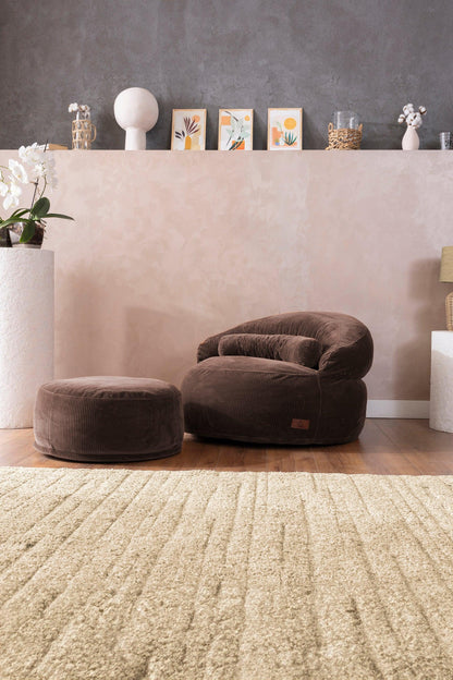 Sofio Poufs Brown - Sofa Luz